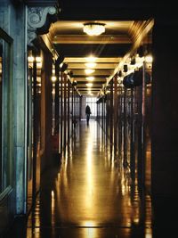 Corridor of building