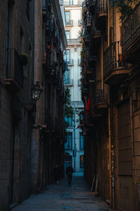 Street amidst buildings in city