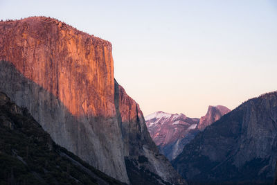 Scenic view of mountain against sky