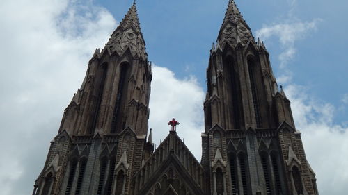 Low angle view of church
