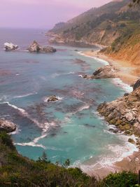 Scenic view of sea