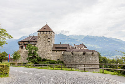 View of castle against sky