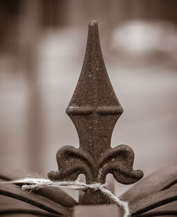 Close up of cross