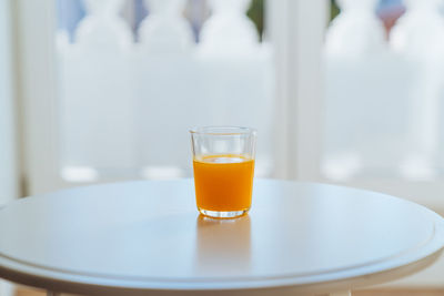 Close-up of drink on table