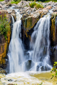 View of waterfall