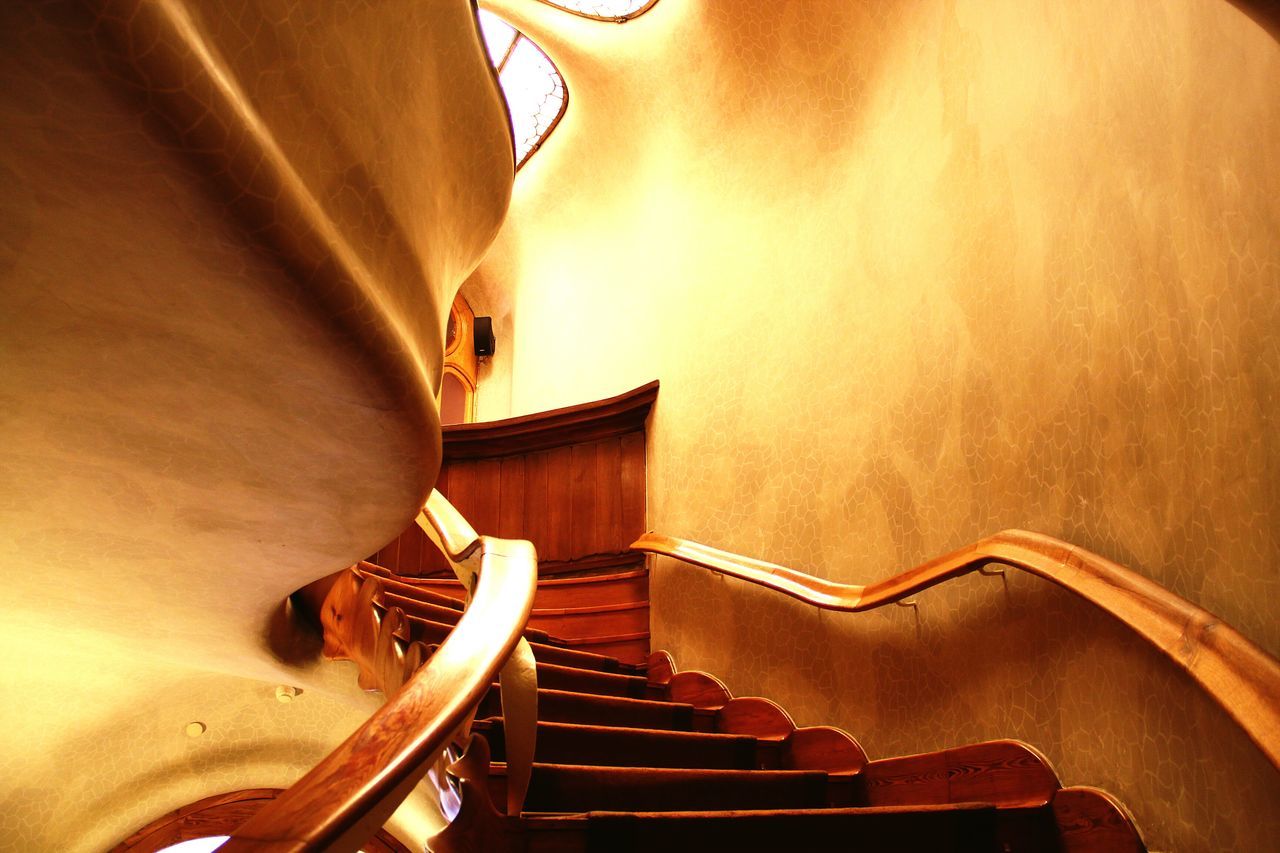 indoors, musical instrument, music, arts culture and entertainment, steps and staircases, chair, high angle view, steps, close-up, table, musical equipment, home interior, no people, absence, staircase, piano, illuminated, still life, railing, wood - material