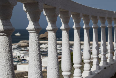Columns in temple