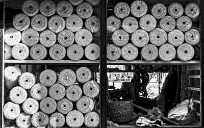 Full frame shot of food for sale in store