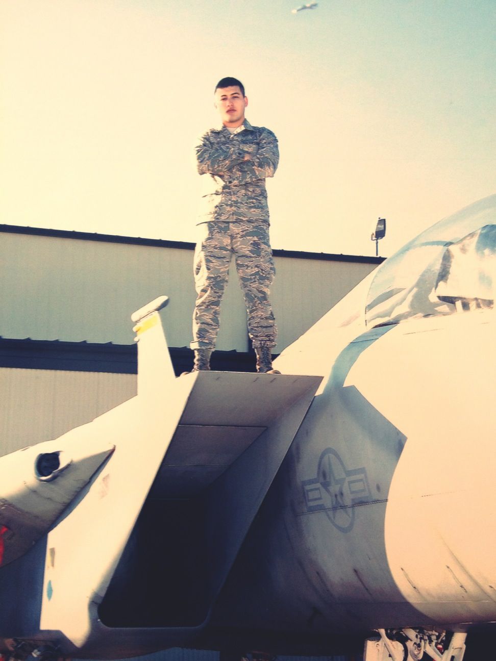 F-15 crew chief!