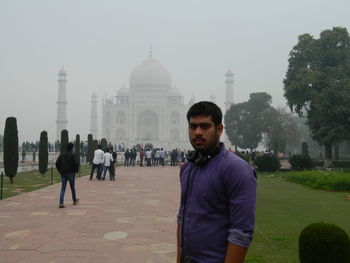 Portrait of a temple