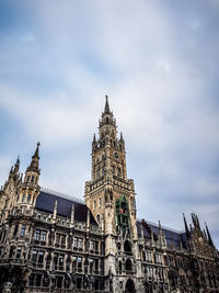 Low angle view of building against sky