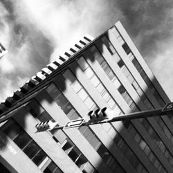 Low angle view of building against sky