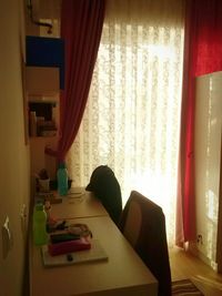 Chairs and table at home