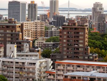 Buildings in city