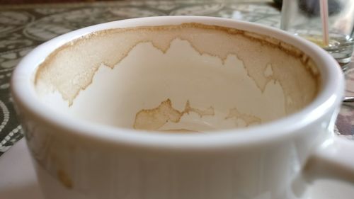 Close-up of drink on table