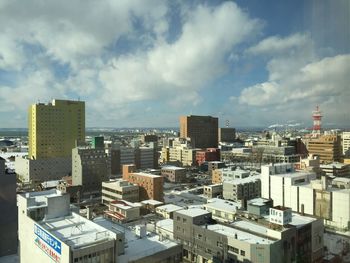 Cityscape against sky