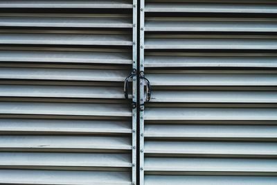 Full frame shot of closed windows