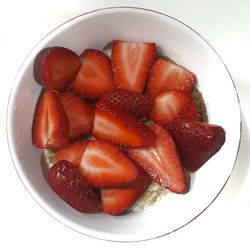 Close-up of food on white background