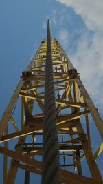 Low angle view of built structure against sky