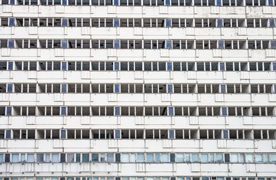 Detail shot of multi-storeyed building