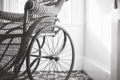 Bicycle in basket