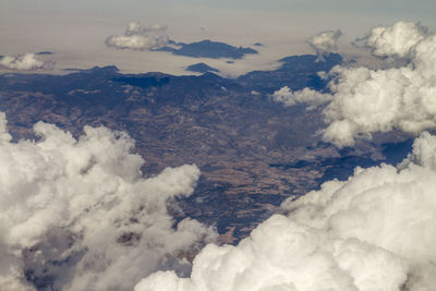 Aerial view of landscape