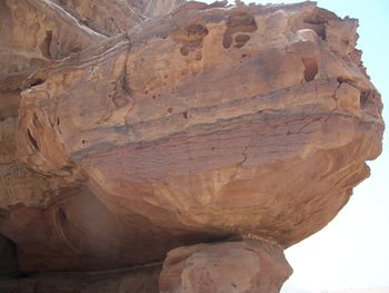 View of rock formation