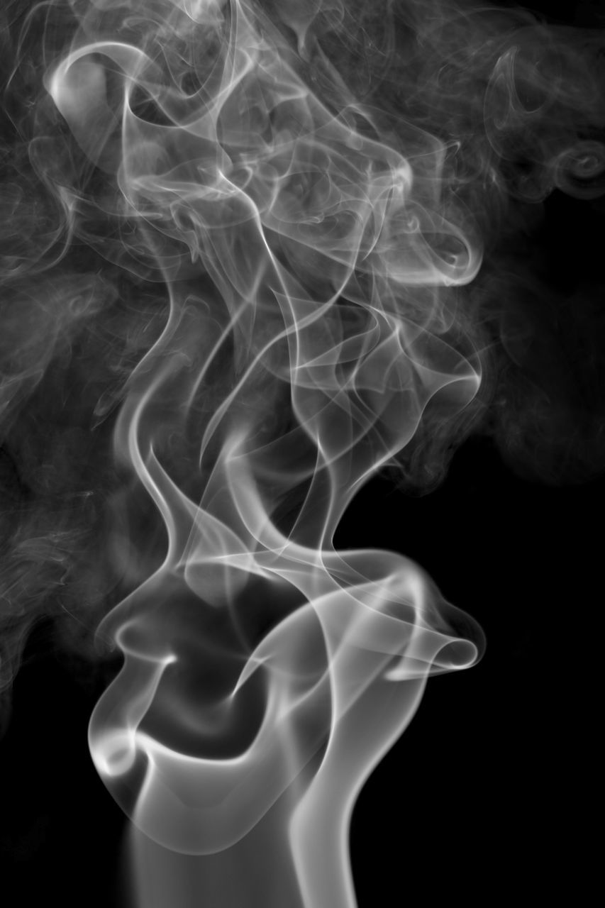 CLOSE-UP OF SMOKE