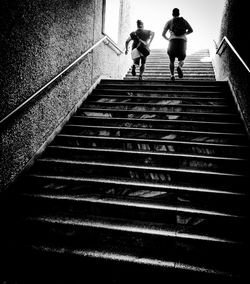 Low angle view of staircase