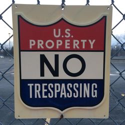 Close-up of road sign