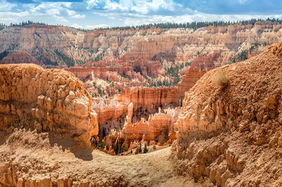 Amphitheater at bryce canyon, utah usa