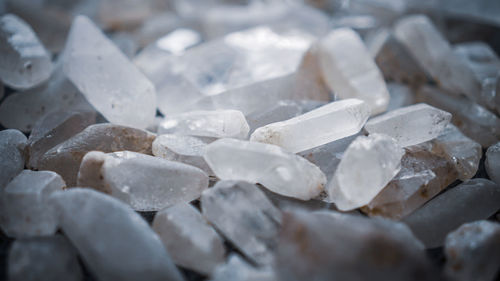 Full frame shot of ice cream