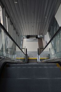 Staircase in modern building