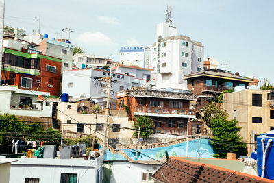 View of buildings in city