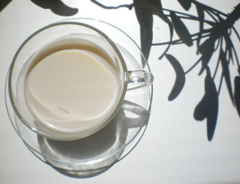 Close-up of drink on table