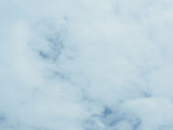 Low angle view of clouds in sky