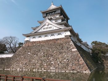 Low angle view of building against sky