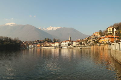 Mergozzo lake view