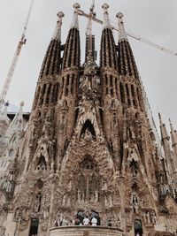 Low angle view of cathedral against sky