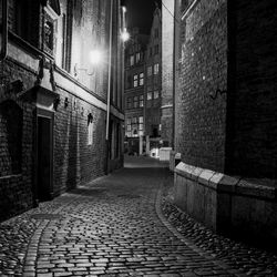 Street amidst buildings in city