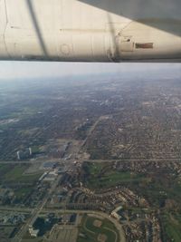 Aerial view of cityscape