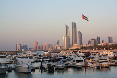 View of cityscape against sky