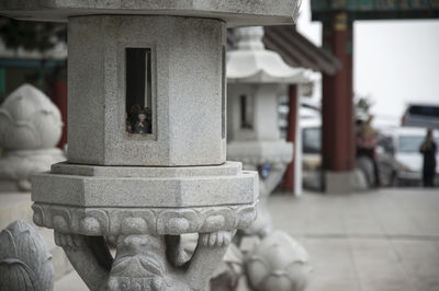 Close-up of cross