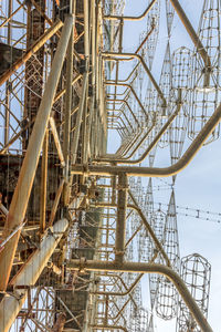 Low angle view of ferris wheel