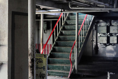 Staircase of building