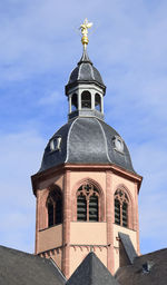 Low angle view of building against sky