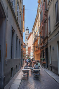 View of buildings in city