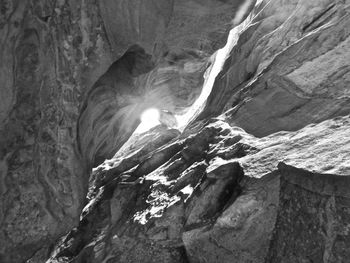 Scenic view of cave