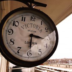 Close-up of clock