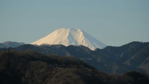 Scenic view of mountains